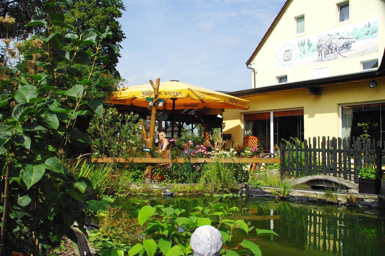Landhotel Heidekrug Dohma Bagian luar foto