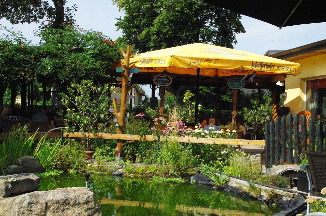 Landhotel Heidekrug Dohma Bagian luar foto
