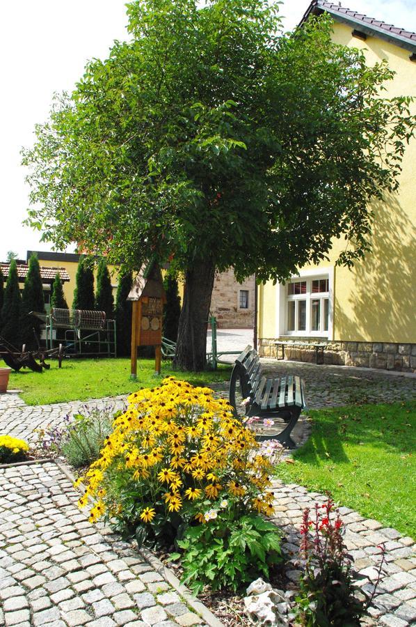 Landhotel Heidekrug Dohma Bagian luar foto